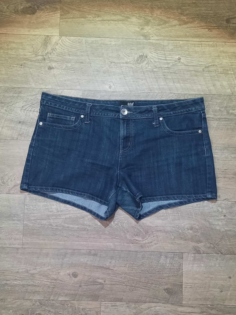 a.n.a Dark Blue Denim Jean Shorts